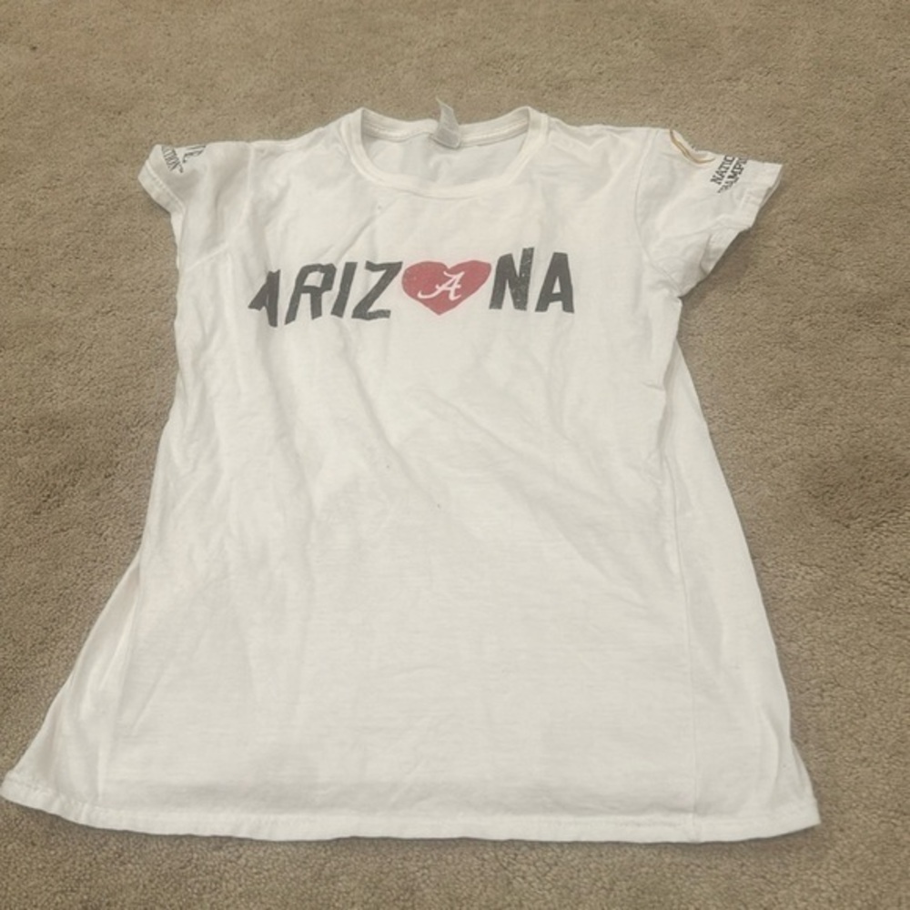 Women’s University of Alabama national championship, Arizona T-shirt